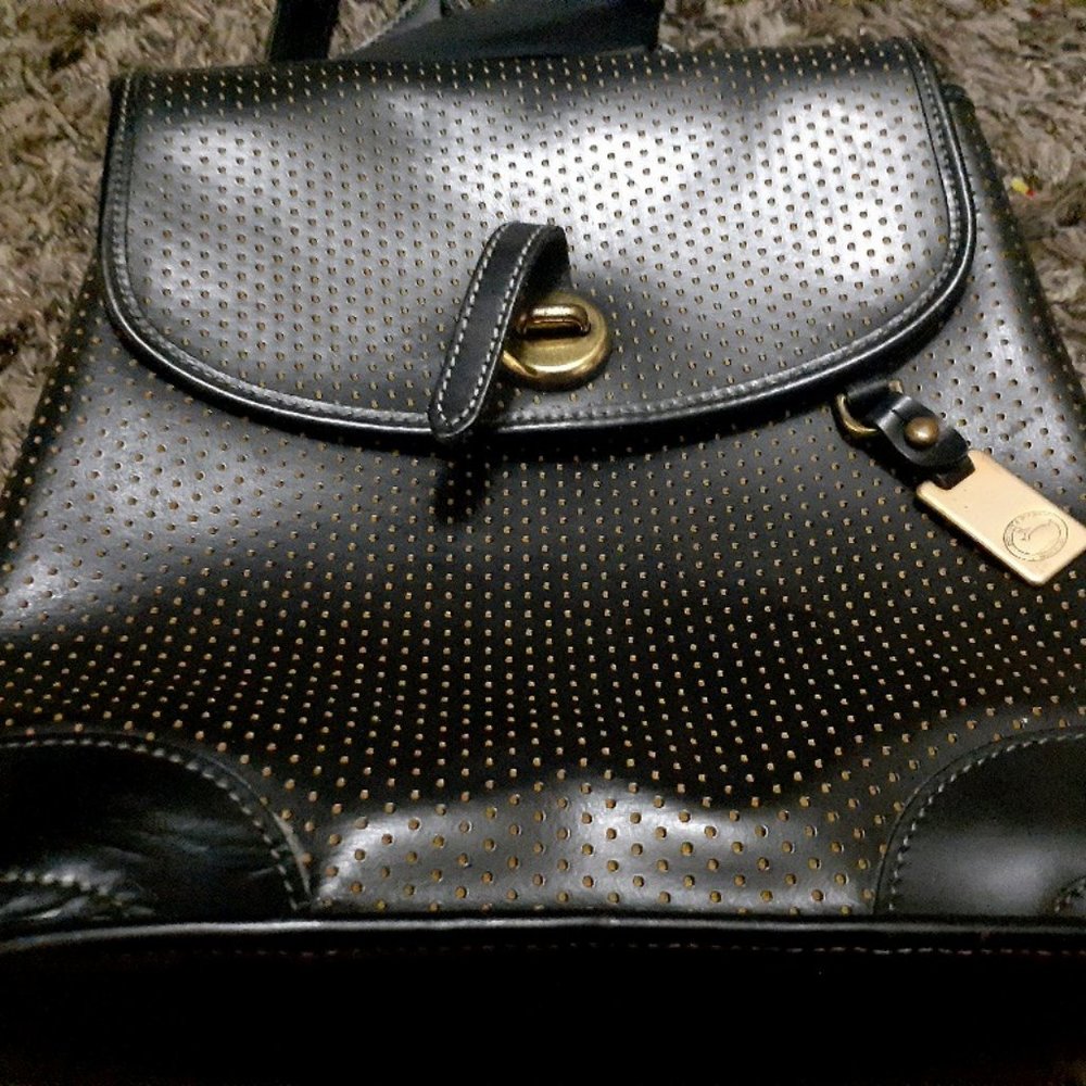 Dooney & Bourke Vintage Cabrio Leather Backpack